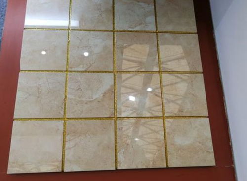 老婆堅(jiān)持要把瓷磚美縫弄成金色的,一開始覺(jué)得她傻,完工我閉嘴了